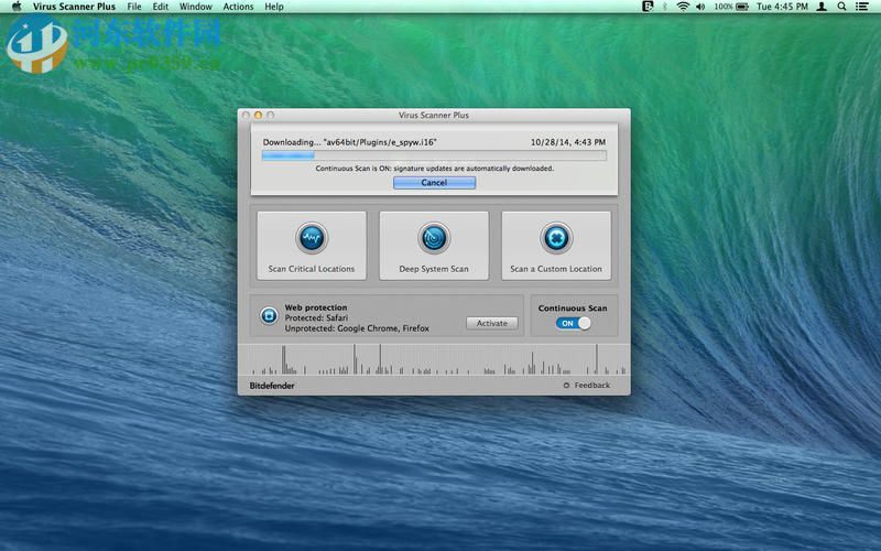 Virus Scanner Plus for Mac（病毒查殺軟件） 3.9