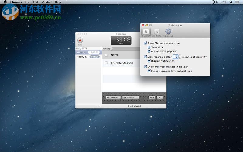 Chronos for Mac 2.2.1