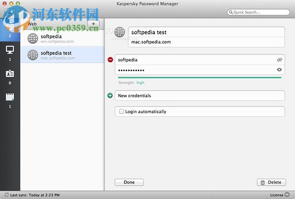 Kaspersky Password Manager for Mac 2.2.3