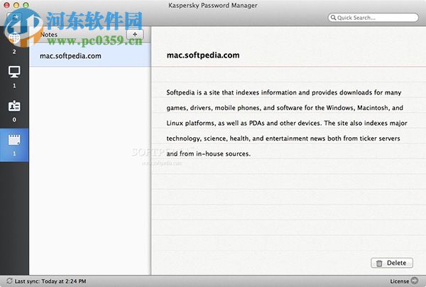 Kaspersky Password Manager for Mac 2.2.3