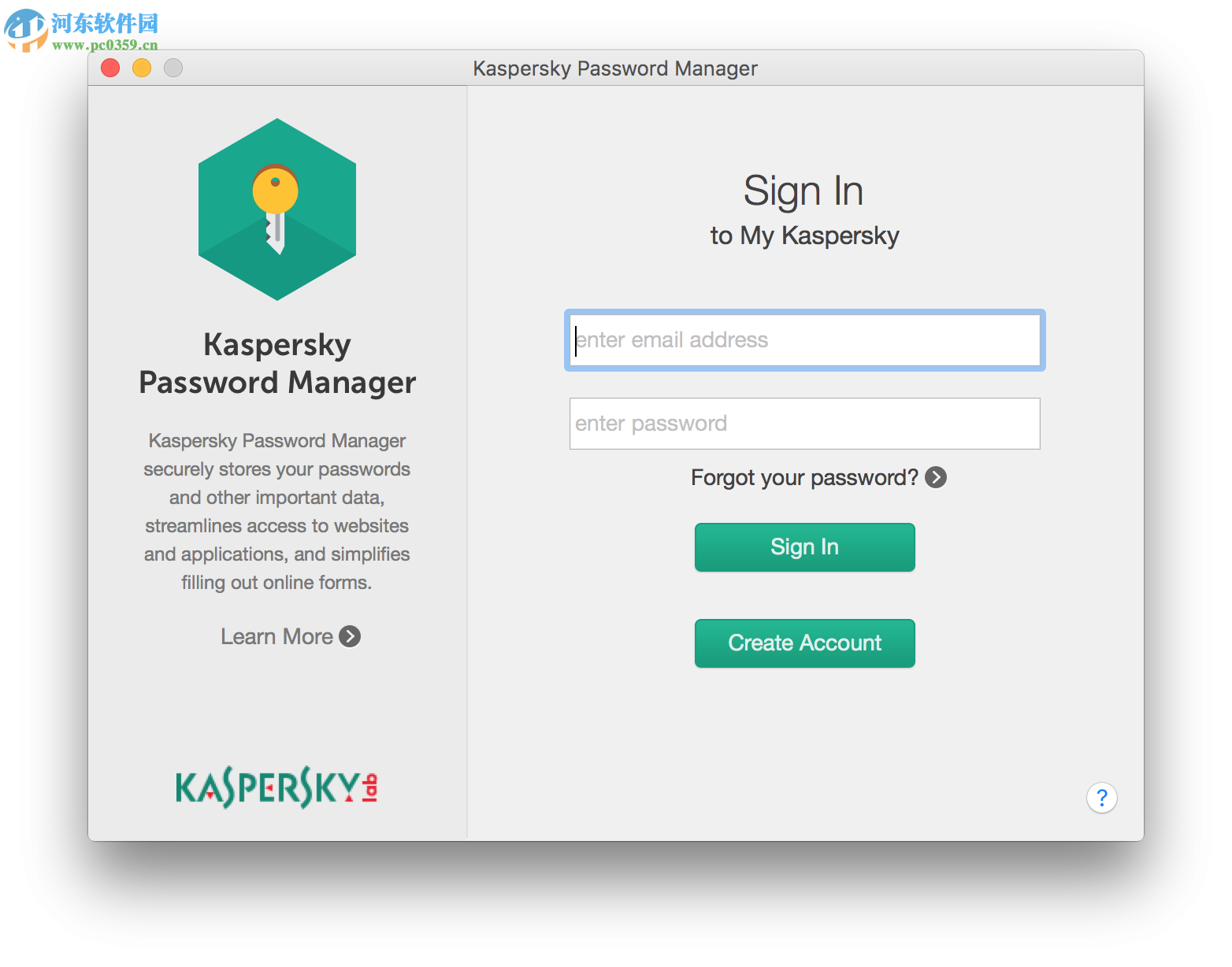 Kaspersky Password Manager for Mac 2.2.3