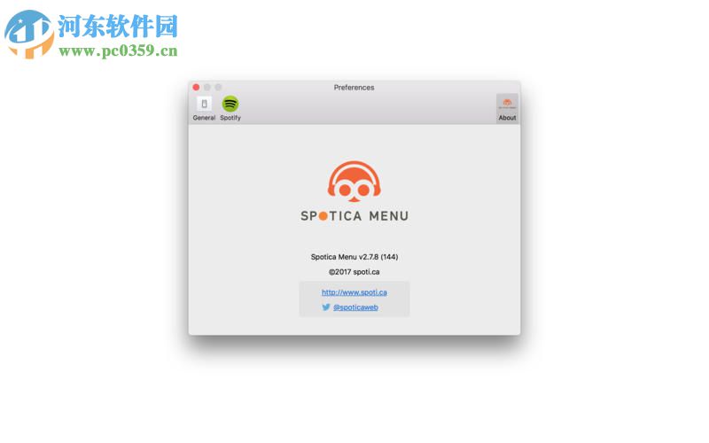 Spotica Menu for Mac 2.8.1