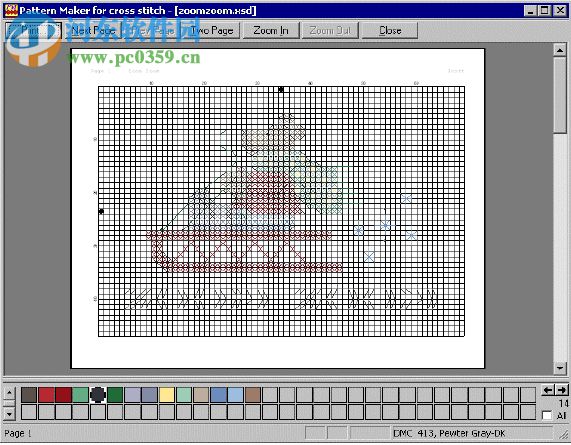 專(zhuān)業(yè)十字繡軟件(Pattern Maker for cross stitch)下載 4.04 漢化免費(fèi)版