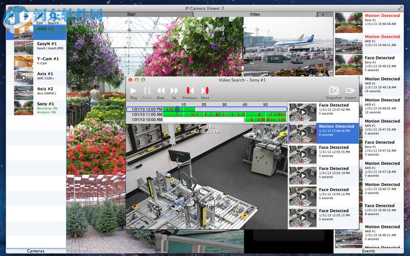 IP Camera Viewer for Mac（網(wǎng)絡(luò)攝像機監(jiān)控軟件） 5.22