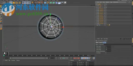 SpiderWeb C4D插件下載 2017 免費版