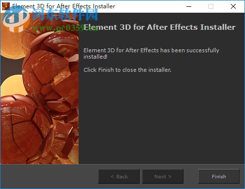 E3D三維模型插件(Element 3D)下載 附安裝使用教程 2.2.2.2155 中文漢化版