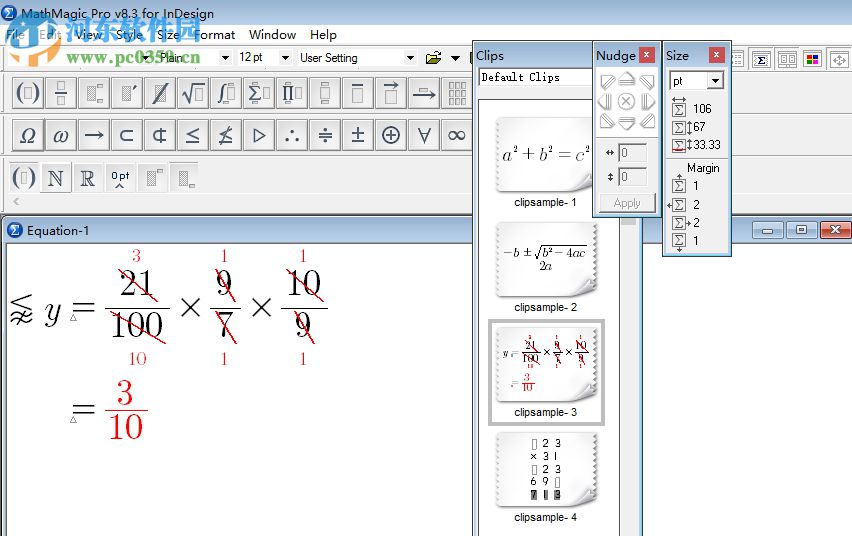 MathMagic Pro for Adobe InDesign(公式編輯器) 8.42 中文版