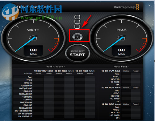 disk speed test for mac（硬盤測速工具） 2.2