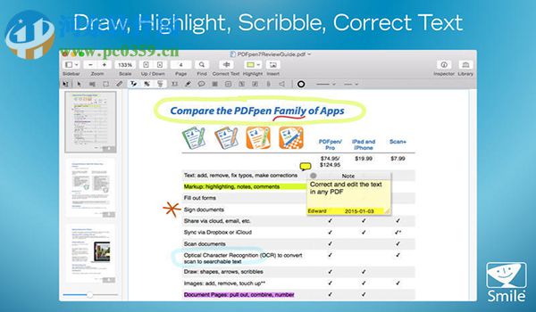 pdfpenpro mac版（pdf編輯器） 9.1.1 <a href=http://www.stslhw.cn/zt/wangpan/ target=_blank class=infotextkey>網(wǎng)盤(pán)</a>資源