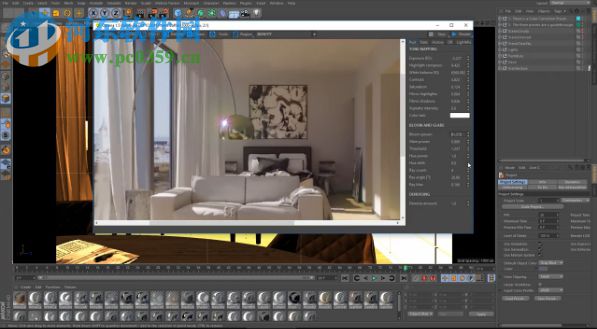 C4D實時渲染器下載(Corona Renderer for C4D) 5 Alpha 中文免費版