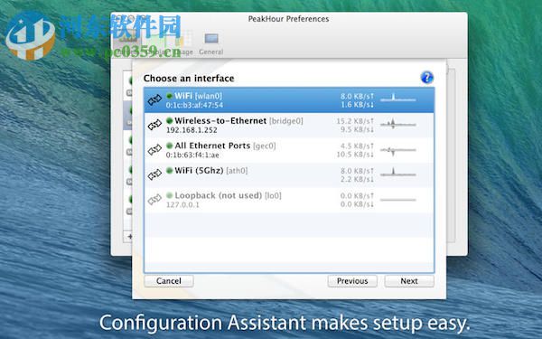 Peakhour for mac（流量監(jiān)控軟件） 4.0.3