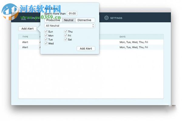 Qbserve for mac(時間追蹤軟件) 1.67 免費版