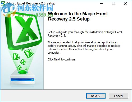 Magic Excel Recovery(Excel文檔恢復(fù)工具) 2.5 免費版