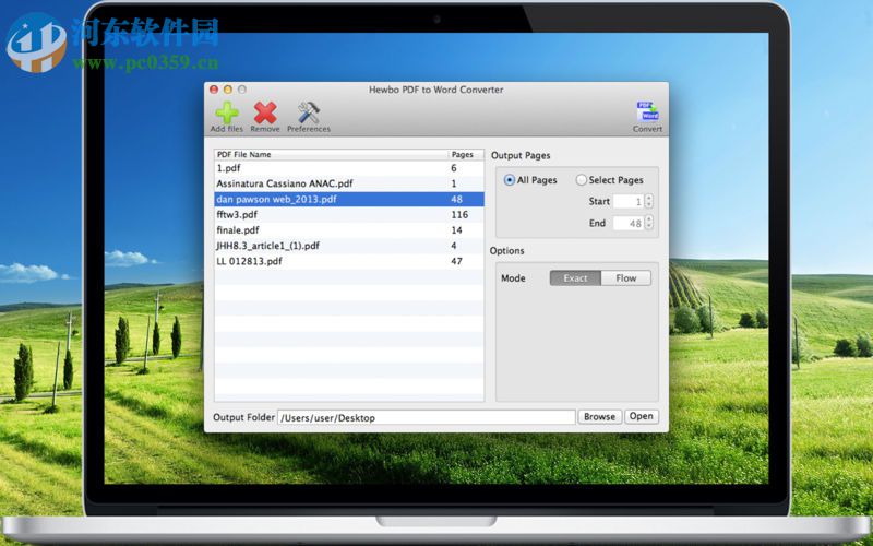 PDF to Word by Hewbo for mac(pdf轉(zhuǎn)word轉(zhuǎn)換器) 3.30 免費(fèi)版