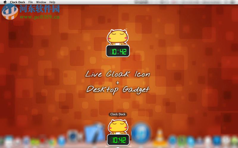 Clock Dock for mac(桌面時(shí)鐘軟件) 1.2.0 官方版