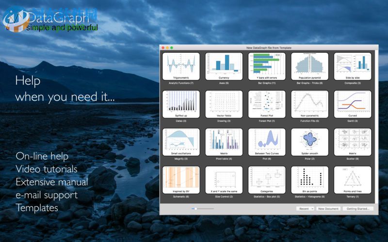 Datagraph for mac(<a href=http://www.stslhw.cn/k/tubiaozhziuo/ target=_blank class=infotextkey>圖表制作軟件</a>) 4.2.1 免費(fèi)版