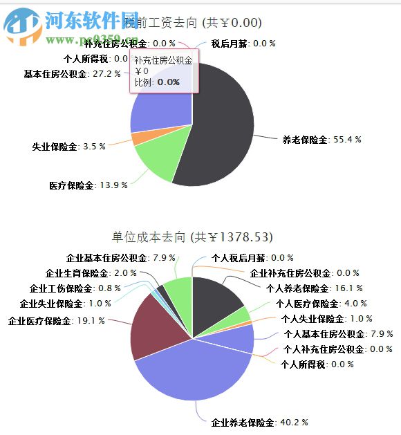 上海工資計算器2017下載 綠色版