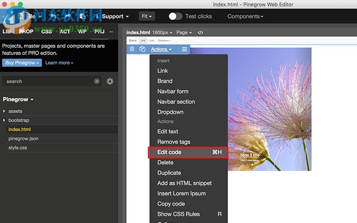 Pinegrow Web Editor for Mac(網(wǎng)頁(yè)開(kāi)發(fā)工具) 3.1 官方版