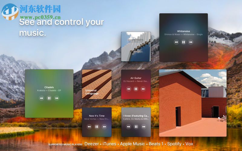 Silicio for Mac(迷你音樂播放器) 2.8 官方版