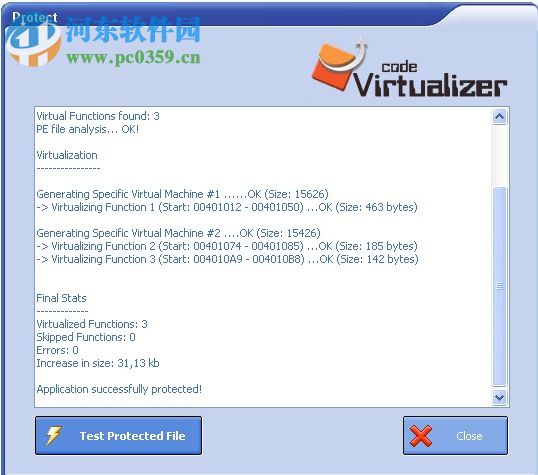 Code Virtualizer(代碼混淆器) 2.2.2.0 免費版