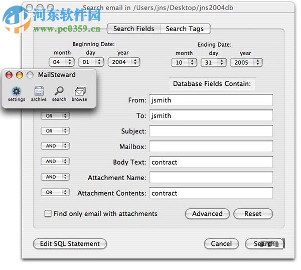 MailSteward for Mac(郵件管理工具) 4.3 免費版