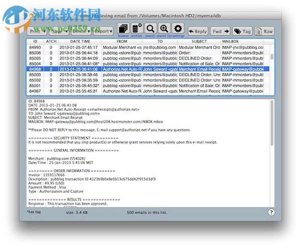 MailSteward for Mac(郵件管理工具) 4.3 免費版