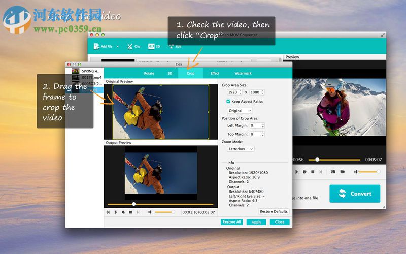 4Video MOV Converter for mac(視頻格式轉(zhuǎn)換器) 5.1.53 免費(fèi)版