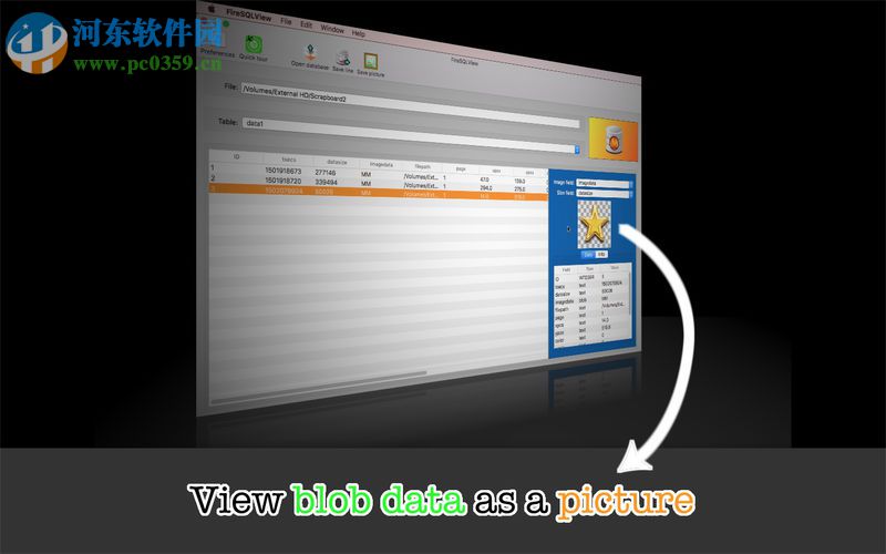 FireSQLView for mac(數(shù)據(jù)庫文件查看工具) 3.0.0 官方版