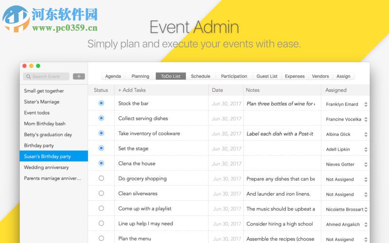 Event Admin for mac(任務(wù)管理軟件) 1.0.1 官方版