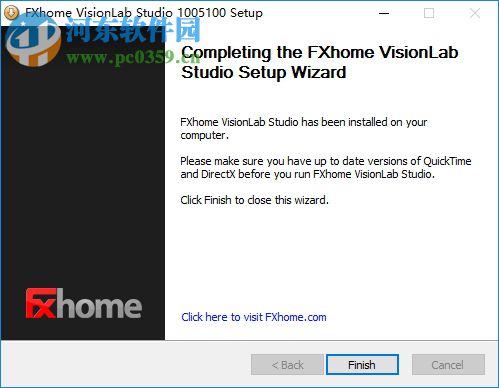 FXHome VisionLab Studio(影視后期制作) 1.0005.100 免費版