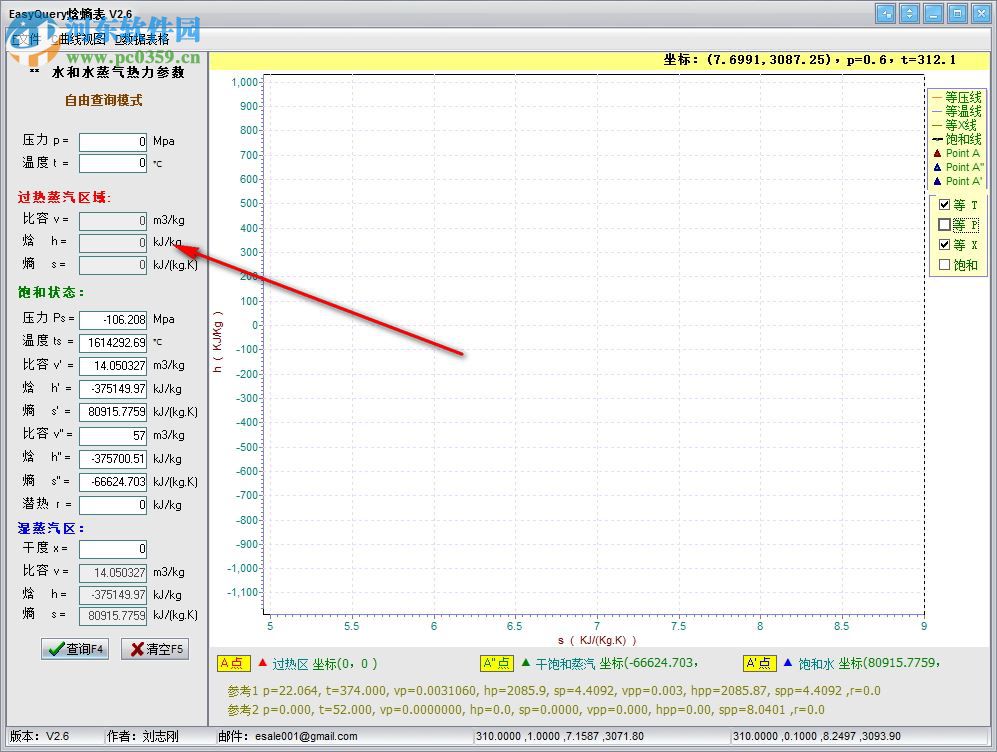 EasyQuery焓熵表 2.6 官方版