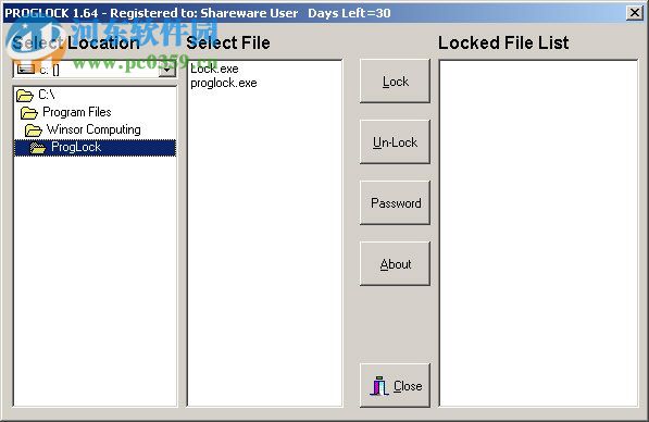 PROGLOCK(文件上鎖) 1.64 官方版