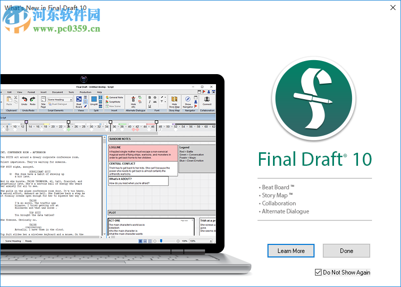 Final Draft 10下載(劇本寫作軟件) 10.5.7.5 免費(fèi)版