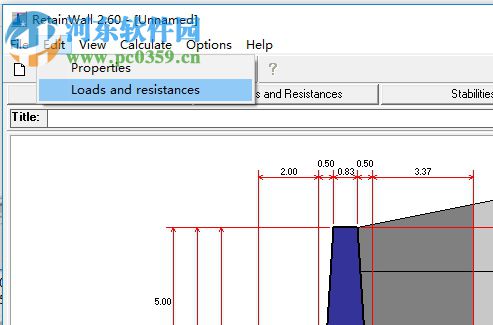 RetainWall(擋土墻設(shè)計(jì)軟件) 2.60 官方版