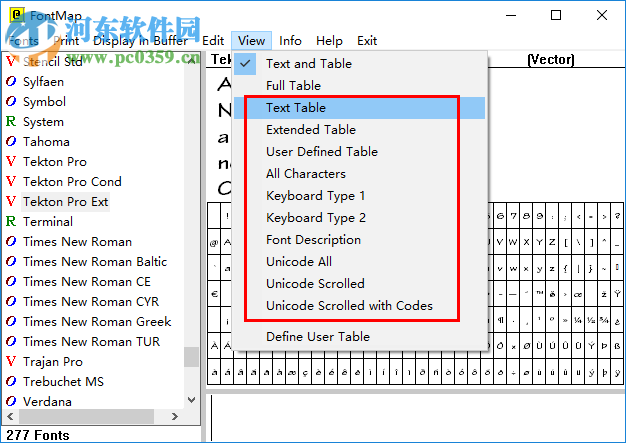 FontMap(字體設(shè)計工具) 2.41 綠色版