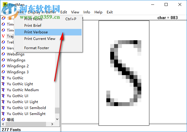 FontMap(字體設(shè)計工具) 2.41 綠色版