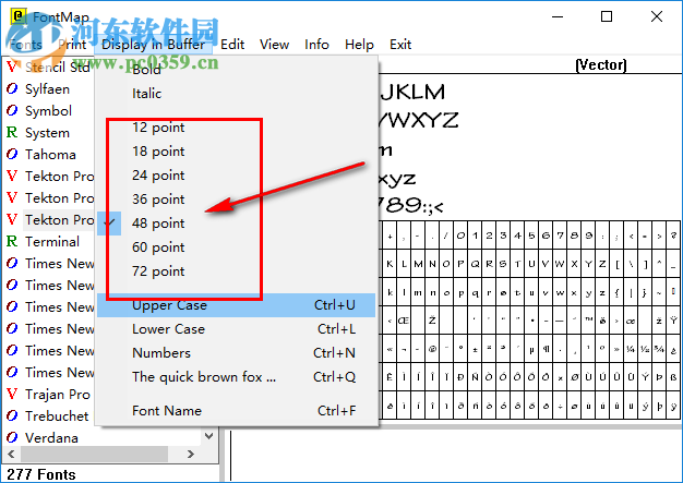 FontMap(字體設(shè)計工具) 2.41 綠色版