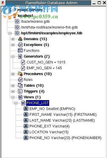 FlameRobin(Firebird數(shù)據(jù)庫管理工具) 0.9.4 官方版