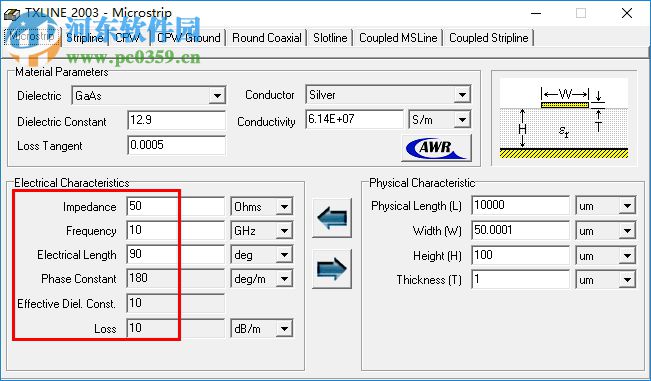 TXLINE(PCB特性阻抗計(jì)算) 2003 綠色版