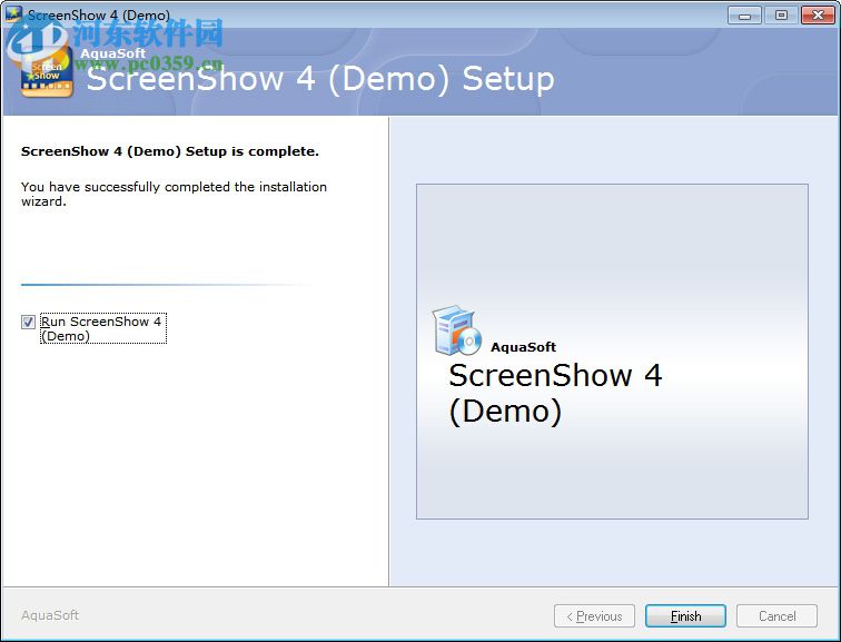 AquaSoft ScreenShow屏保制作軟件 4.0 免費版