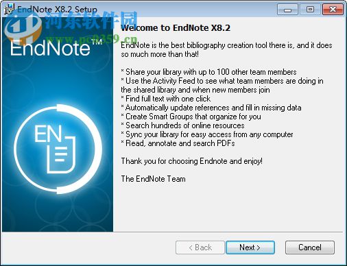 EndNote X8.2下載 8.2.11343 破解版