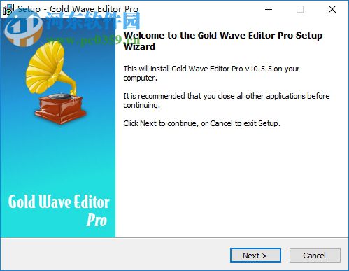 音頻編輯軟件(Gold Wave Editor Pro) 10.5.5 官方版