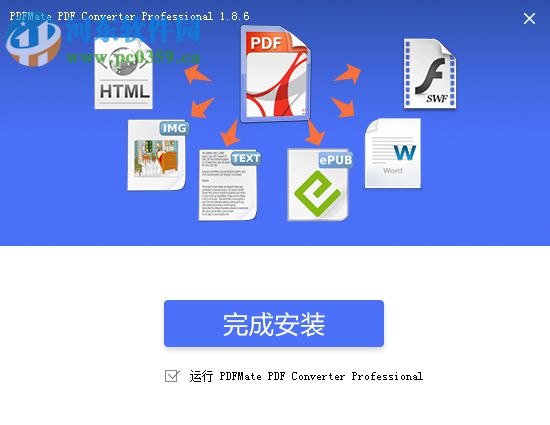 pdf免費(fèi)轉(zhuǎn)換器(PDFMate Free PDF Converter) 1.8.8 綠色中文版