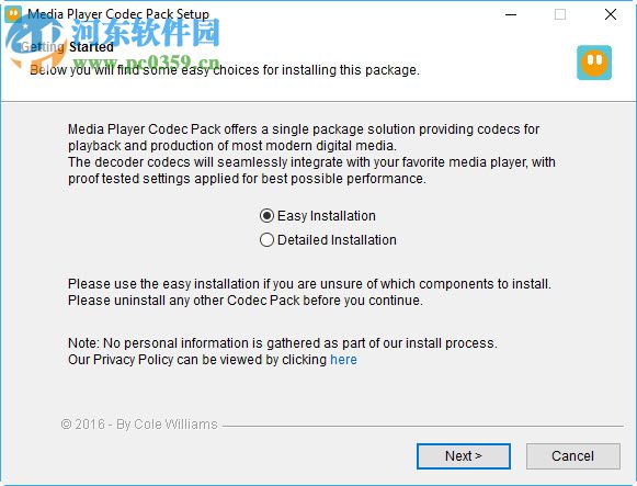 Media Player Codec Pack Plus 4.5.3 官方版