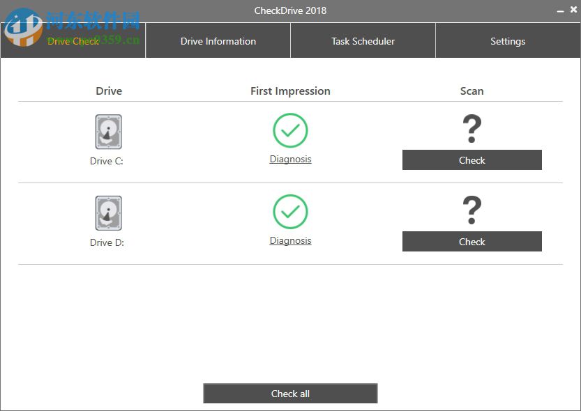 CheckDrive(硬盤(pán)檢測(cè)工具) 2018.1.25 破解版