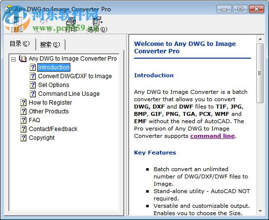 Any DWG to Image Converter Pro(DWG轉圖片軟件)