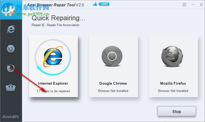 Browser Repair Tools(瀏覽器修復(fù)工具) 2.0.0.1 綠色版