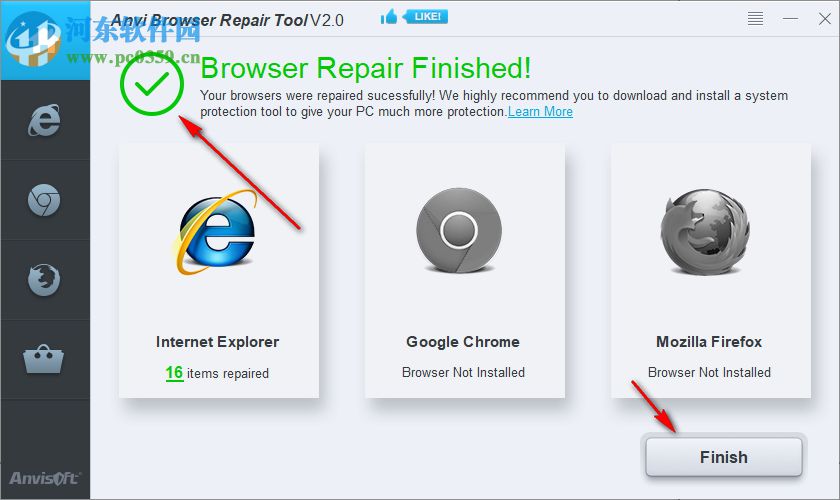 Browser Repair Tools(瀏覽器修復(fù)工具) 2.0.0.1 綠色版