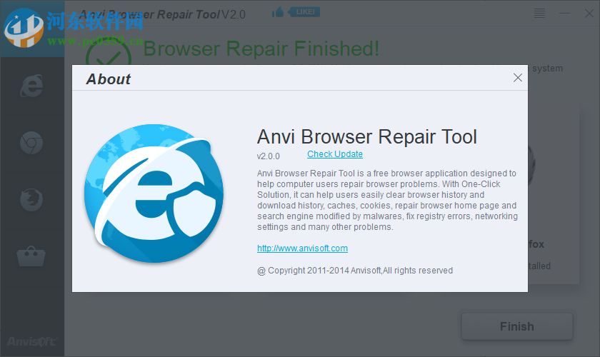 Browser Repair Tools(瀏覽器修復(fù)工具) 2.0.0.1 綠色版