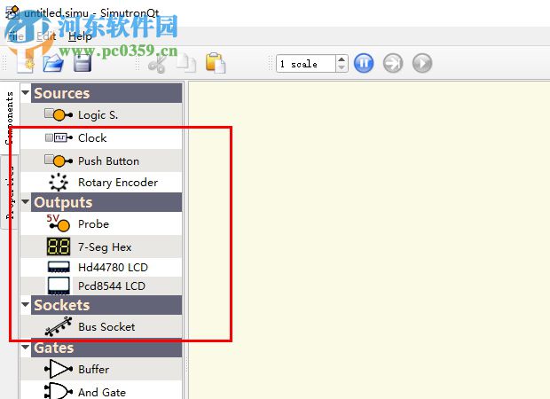 SimutronQt(電路模擬器) 1.0.1 綠色版